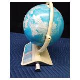 Battery operated Oregon Scientific Smart Globe with stylist