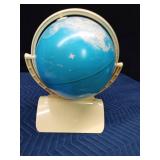 Battery operated Oregon Scientific Smart Globe with stylist