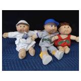 3 Cabbage Patch dolls