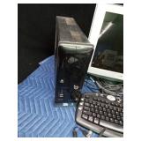 Computer system with printer and speakers