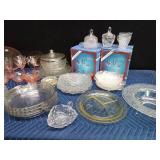 Depression glassware and crystal wine glasses and more