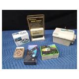 Pathways drain treatment, Power House mini timer, Drill pump, timer, Tivo Stream Garmin GPS