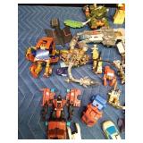 Tote of Transformers and a few parts