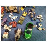 Tote of Transformers and a few parts