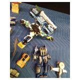 Tote of Transformers and a few parts