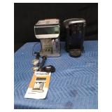 Gourmia automatic expresso maker with accessories and a Keurig