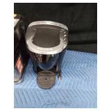 Gourmia automatic expresso maker with accessories and a Keurig