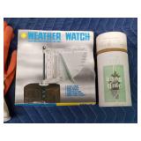 2 Glass ans 2 plastic hummingbird feeders, 2 bird feeders, weather watch, gloves, plant hanger and more