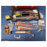 Toolbox of tools and hardware