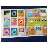 Binder of 90 Pokémon trading cards