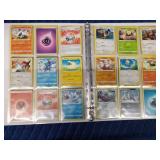 Binder of 90 Pokémon trading cards