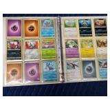 Binder of 90 Pokémon trading cards