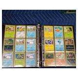 Binder of 90 Pokémon trading cards