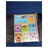 Binder of 90 Pokémon trading cards