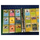 Binder of 90 Pokémon trading cards