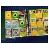 Binder of 90 Pokémon trading cards