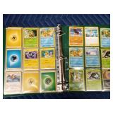 Binder of 90 Pokémon trading cards