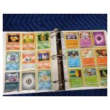 Binder of 90 Pokémon trading cards