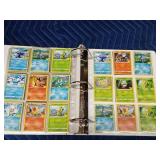 Binder of 90 Pokémon trading cards