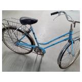 1977 Schwinn Bantum Stingray Muscle Bike with chrome fenders and 1976 Schwinn Breeze Bike with rear baskets