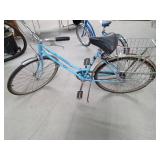1977 Schwinn Bantum Stingray Muscle Bike with chrome fenders and 1976 Schwinn Breeze Bike with rear baskets