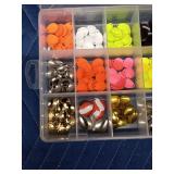 Plano tackle box of spinner parts