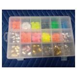 Plano tackle box of spinner parts