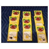 15 New Leech & night crawler spinners and night crawler harnesses