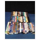 2 Boxes of VHS and DVD