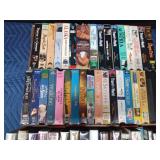 2 Boxes of VHS and DVD