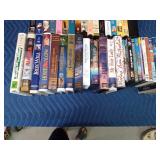 2 Boxes of VHS and DVD