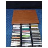 Cassette case with 3 drawers full of cassettes