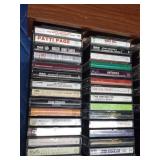 Cassette case with 3 drawers full of cassettes