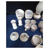 Several pcs of Bowman pottery USA