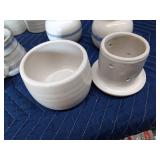 Several pcs of Bowman pottery USA
