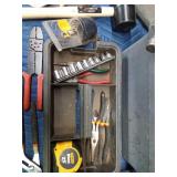 3 compartment Craftsman toolbox with tools