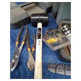 3 compartment Craftsman toolbox with tools