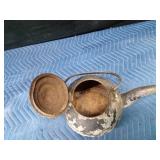Antique cast iron tea kettle by A. Sheppard Co. Baltimore