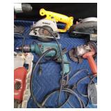 Tote of power tools