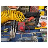 Tote of tools and hardware