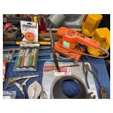 Tote of tools and hardware