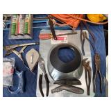 Tote of tools and hardware