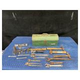 Lot of Tools with Metal S-K Toolbox