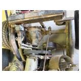 AMF Harley Davidson golf cart with a vise on back mounted board