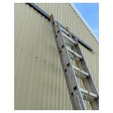Aluminum Extension Ladder - Approx. 20ft