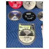 Lot of Saw Blades - All of them are 7 1/4" except for one is 6 1/2"