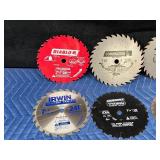 Lot of Saw Blades - All of them are 7 1/4" except for one is 6 1/2"