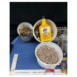 Lot of tools and More - 4 Ton Bottle Jack (Works) - Grease Tubes New in the Package - Saws - Wrenches - Skill Saw - Wire Brushes and More