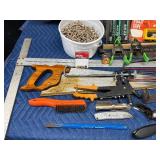 Lot of tools and More - 4 Ton Bottle Jack (Works) - Grease Tubes New in the Package - Saws - Wrenches - Skill Saw - Wire Brushes and More