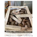 Box of Culture Stone - 100 Square Feet - Mountain Ledge Stone - Color Lehi